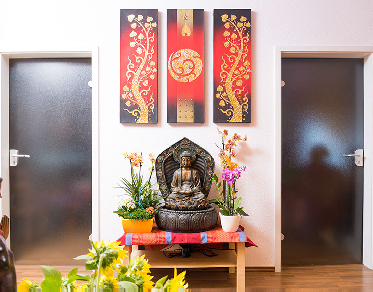 SAYAM Thai Massage Freiburg - Räumlichkeiten